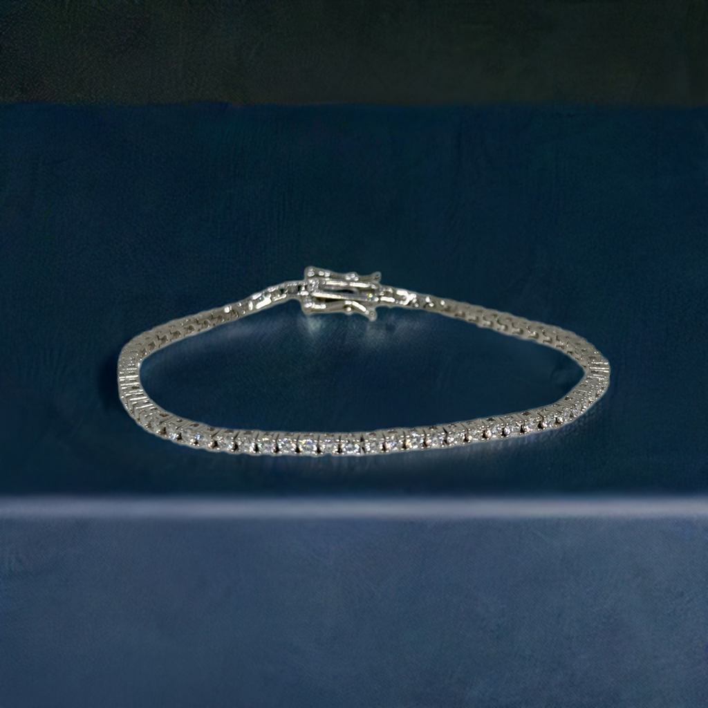 5-Carat Moissanite Tennis Bracelet