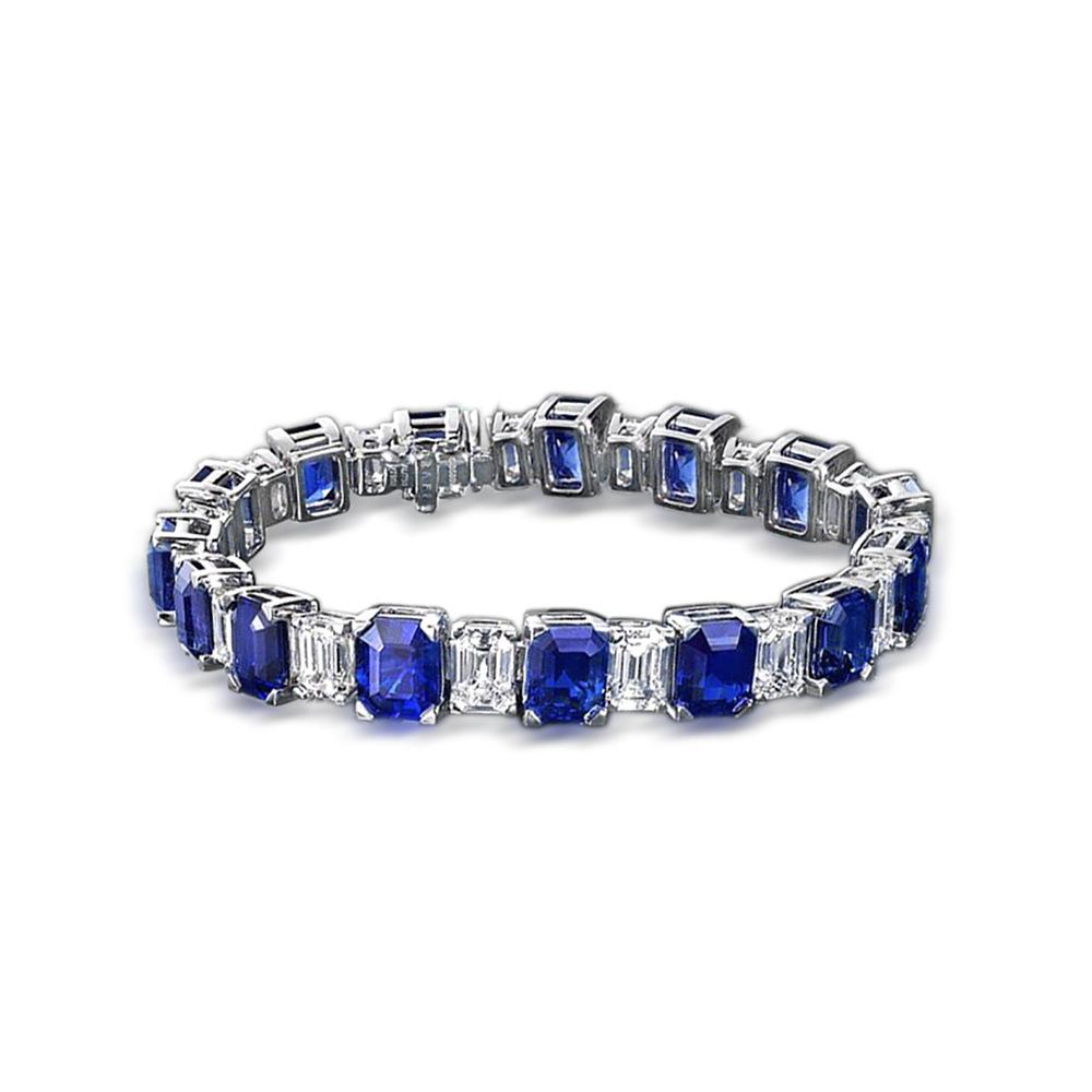 Wonders of the Deep Sapphire Bracelet