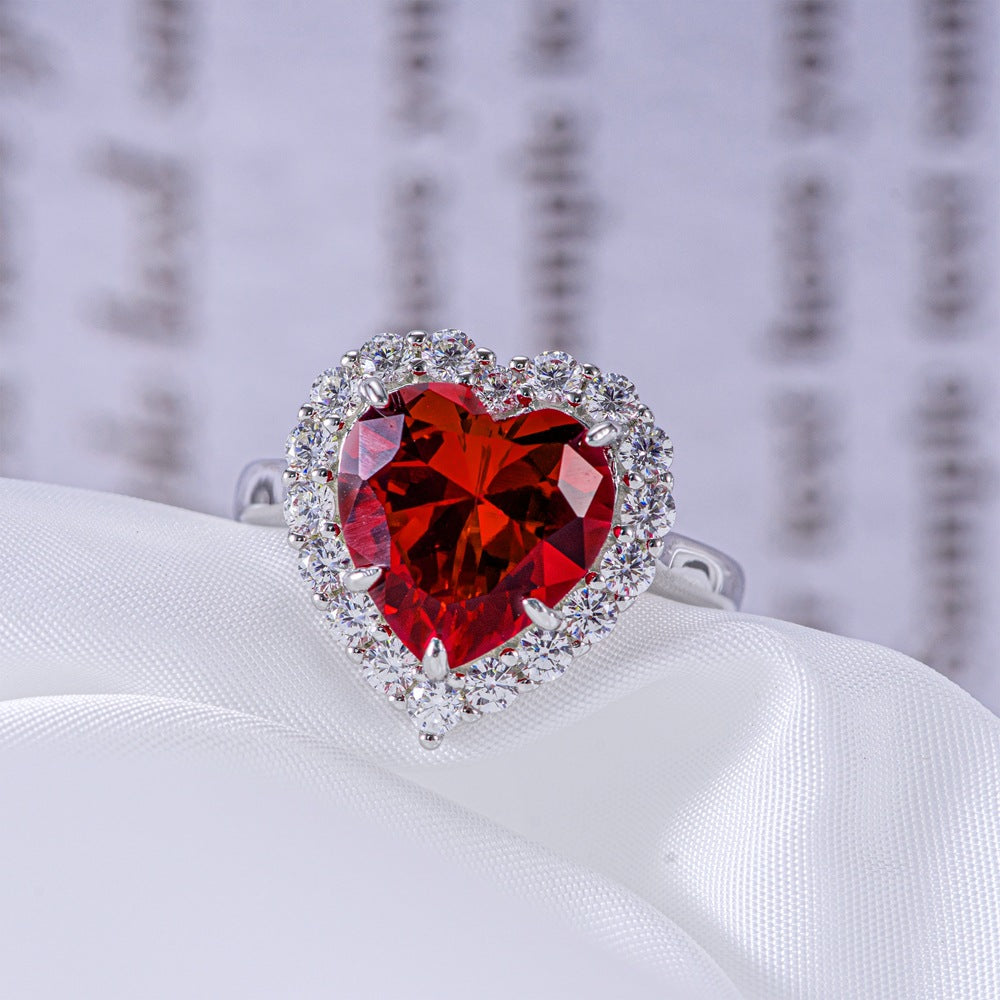 The Classic Red Heart Halo