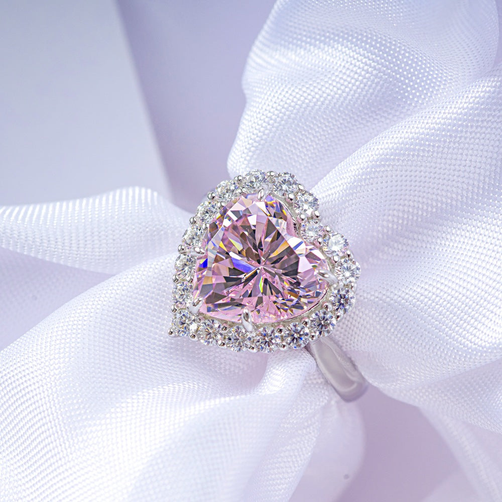 The Classic Pink Heart Halo