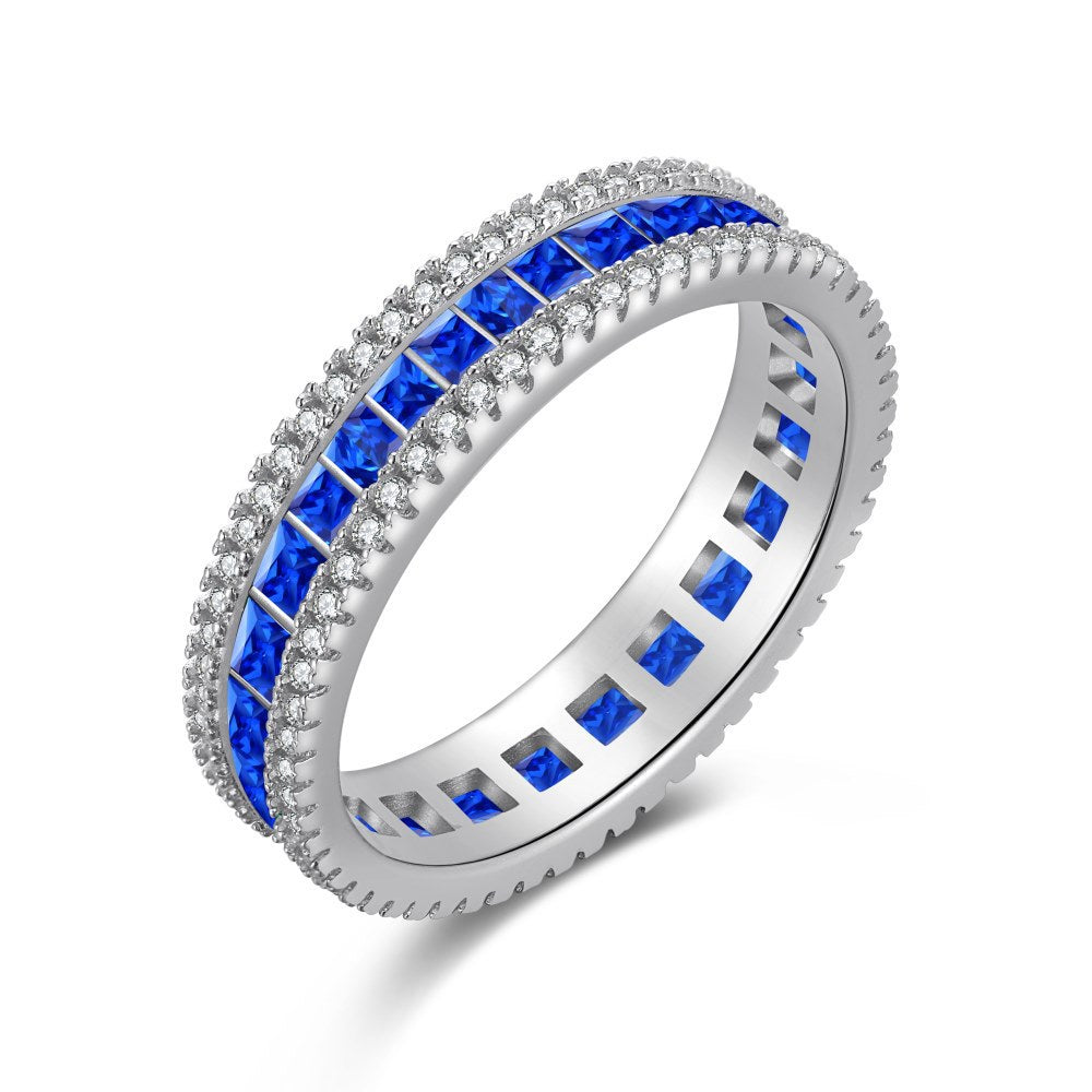 Blue Princess Eternity Band