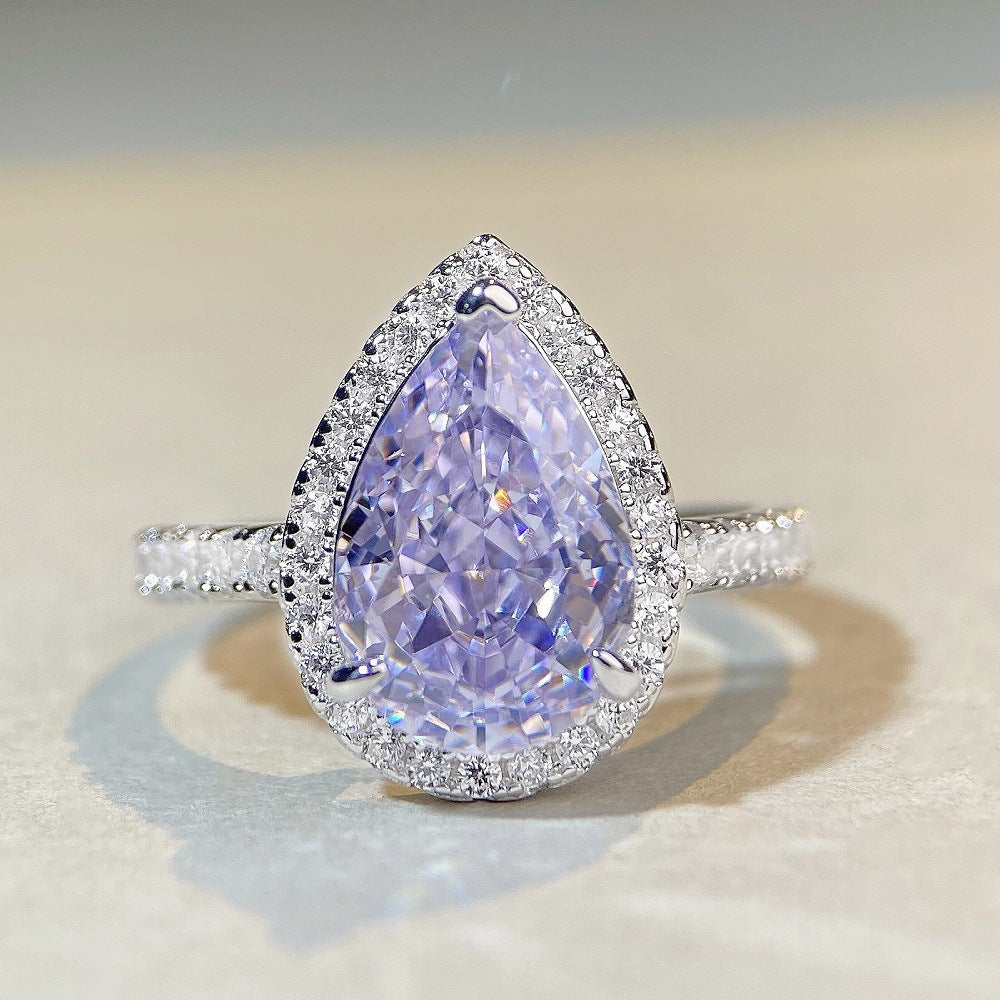 The Classic Purple Pear Halo