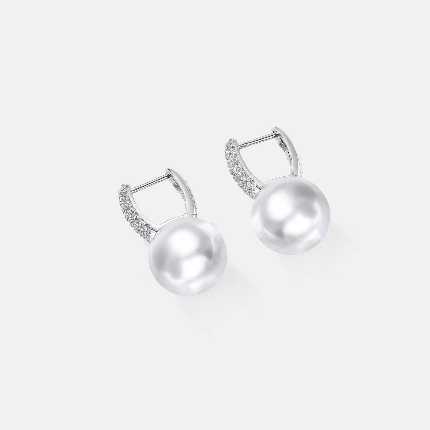 Diamond Pearl Huggies