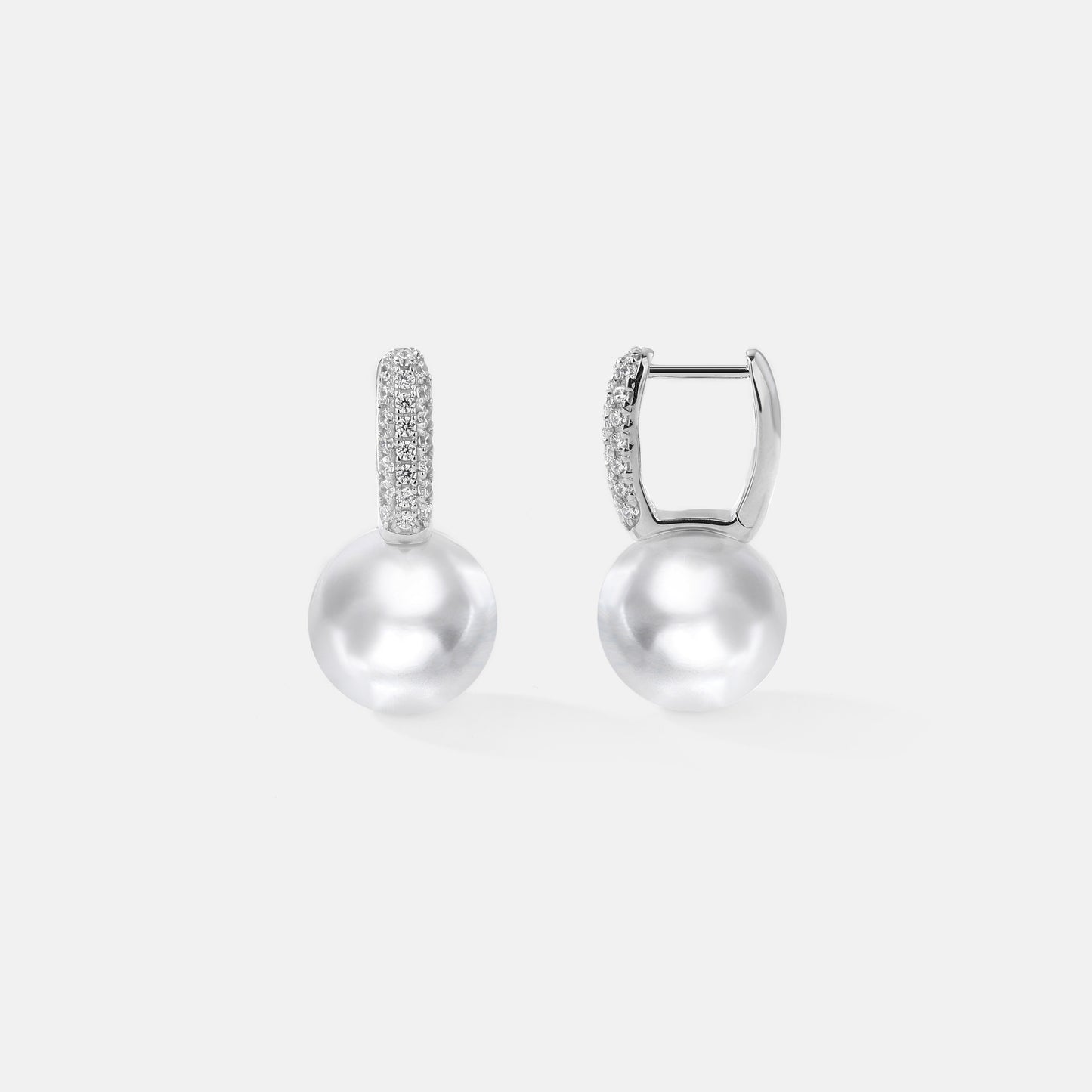 Diamond Pearl Huggies