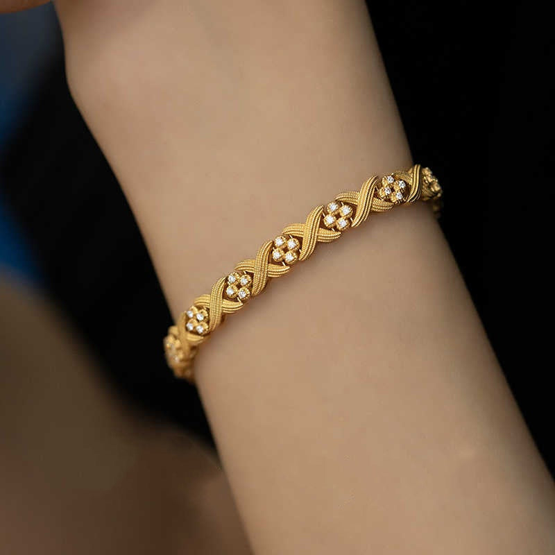 Criss-Cross Bracelet
