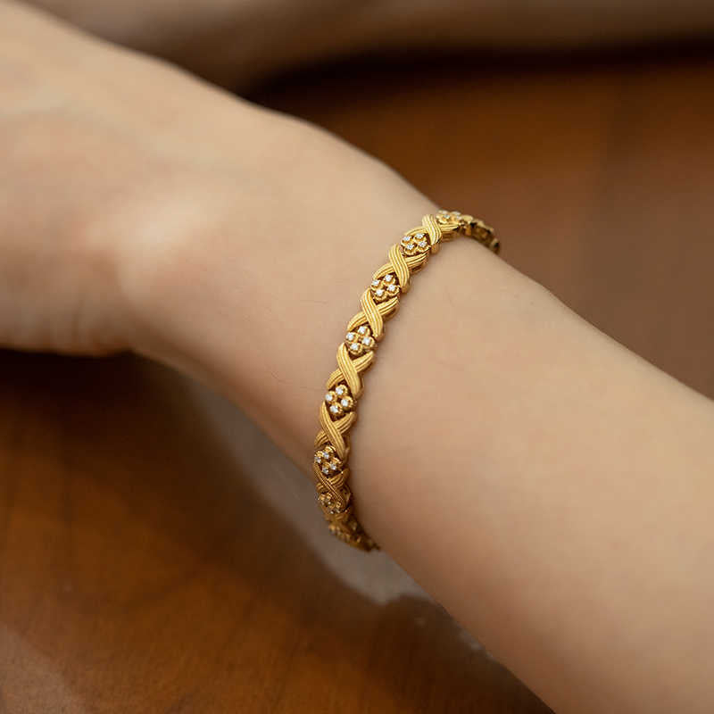 Criss-Cross Bracelet