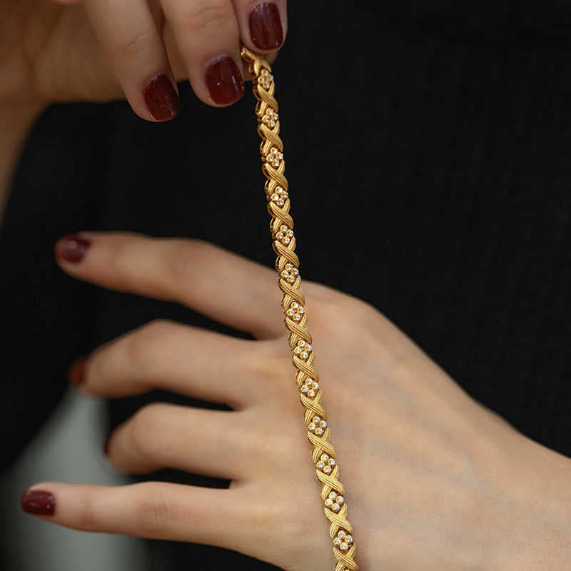Criss-Cross Bracelet