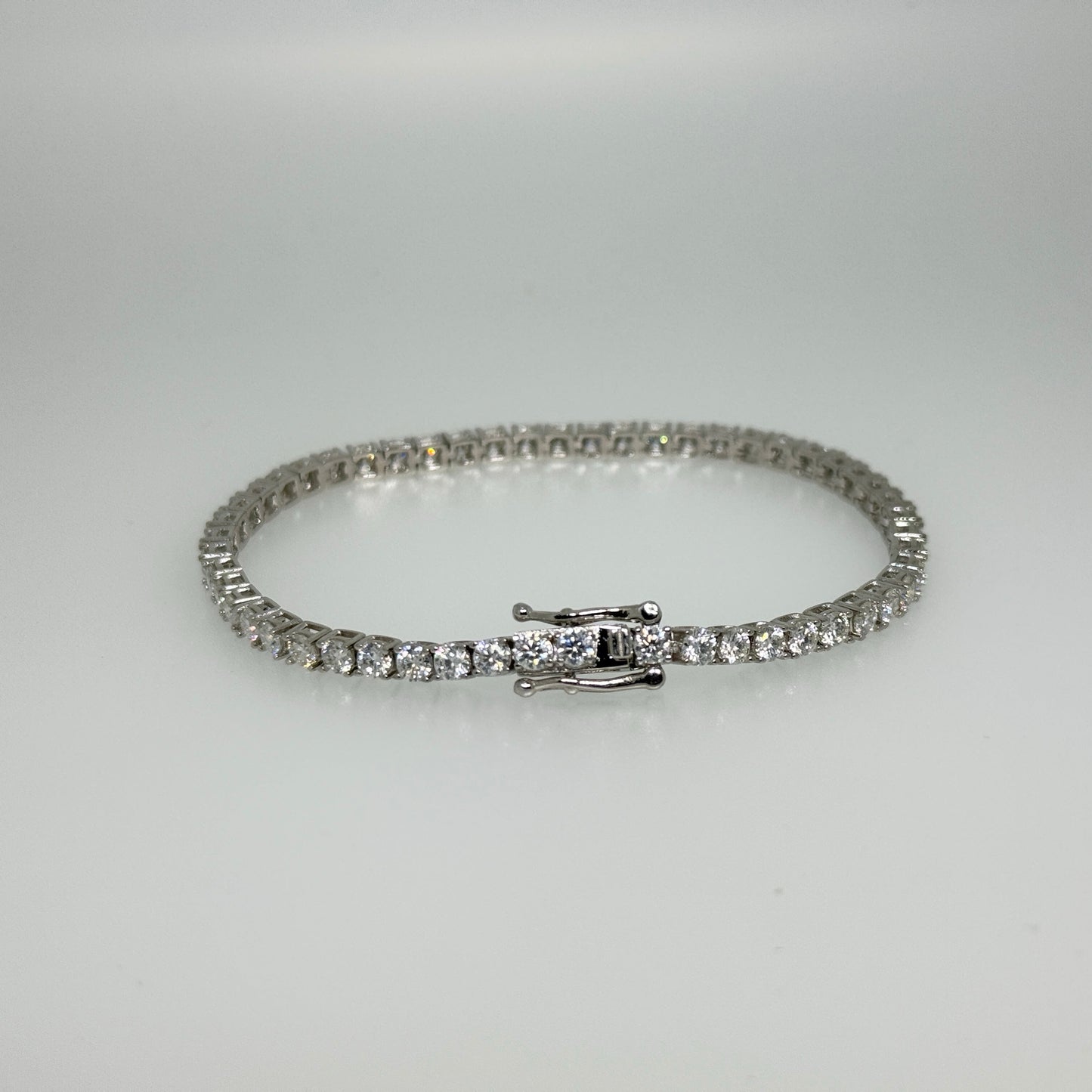 10-Carat Moissanite Tennis Bracelet