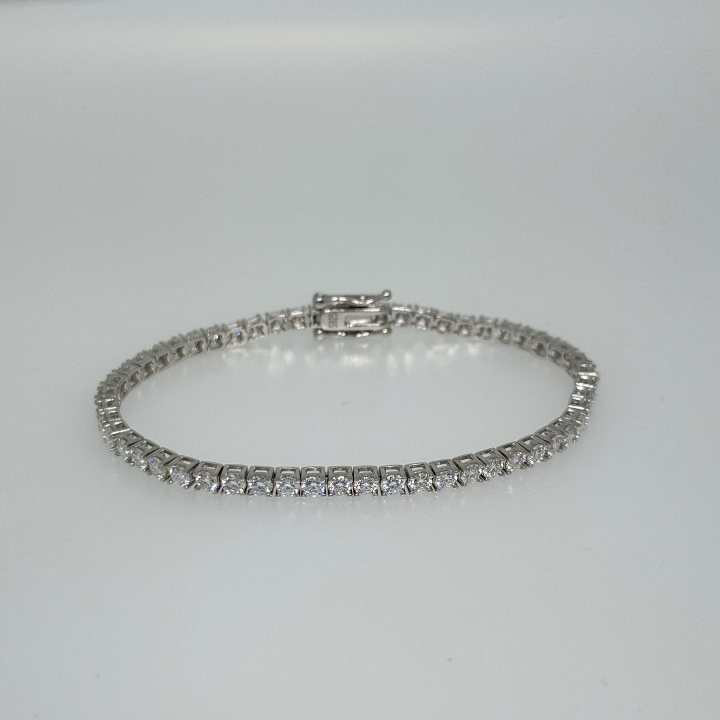10-Carat Moissanite Tennis Bracelet