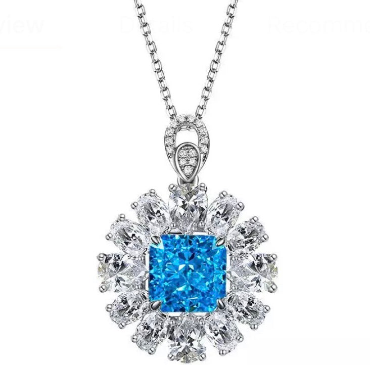 Blue Sun Pendant
