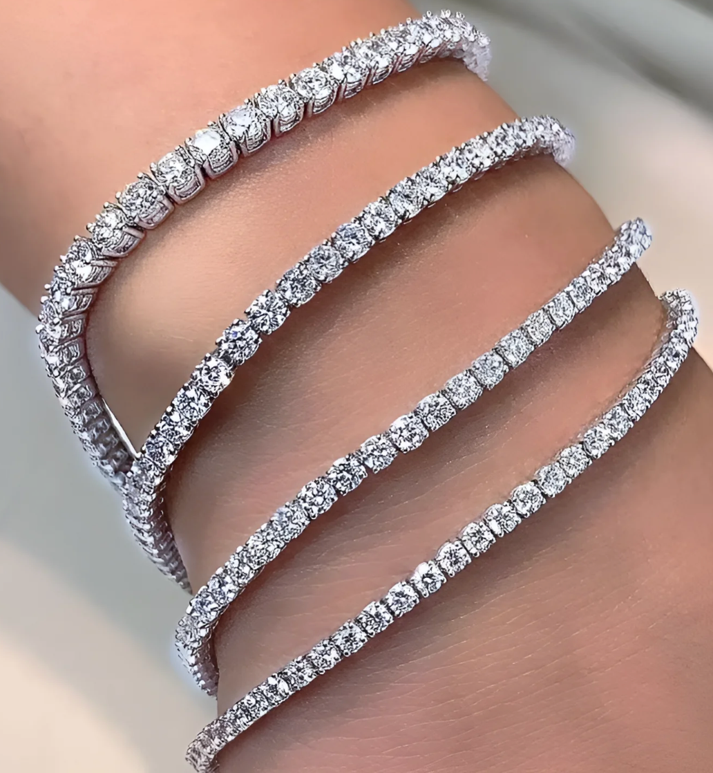 5-Carat Moissanite Tennis Bracelet