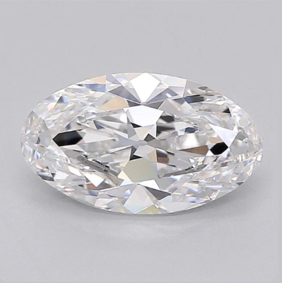 3.01 D VS1 Moval Cut Diamond