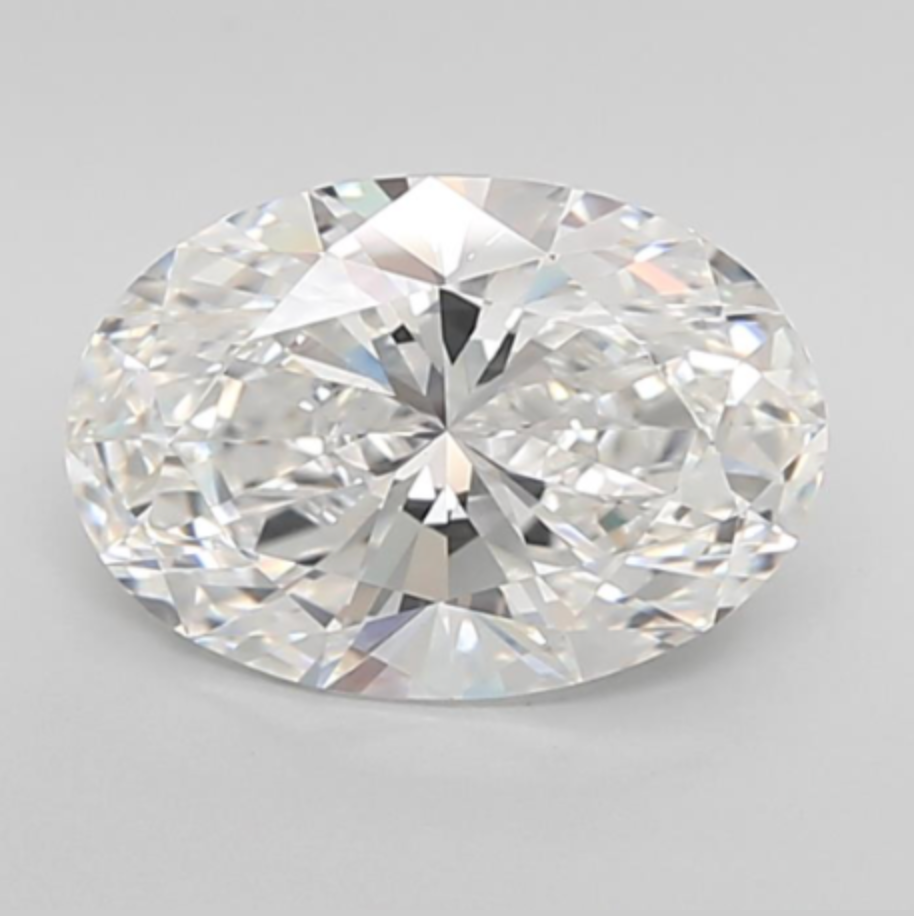 4.03 D VS1 Oval Cut Diamond