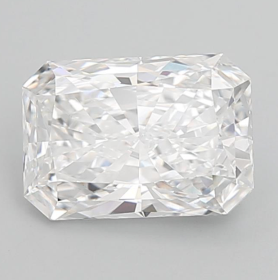 3.03 D VS1 Radiant Cut Diamond
