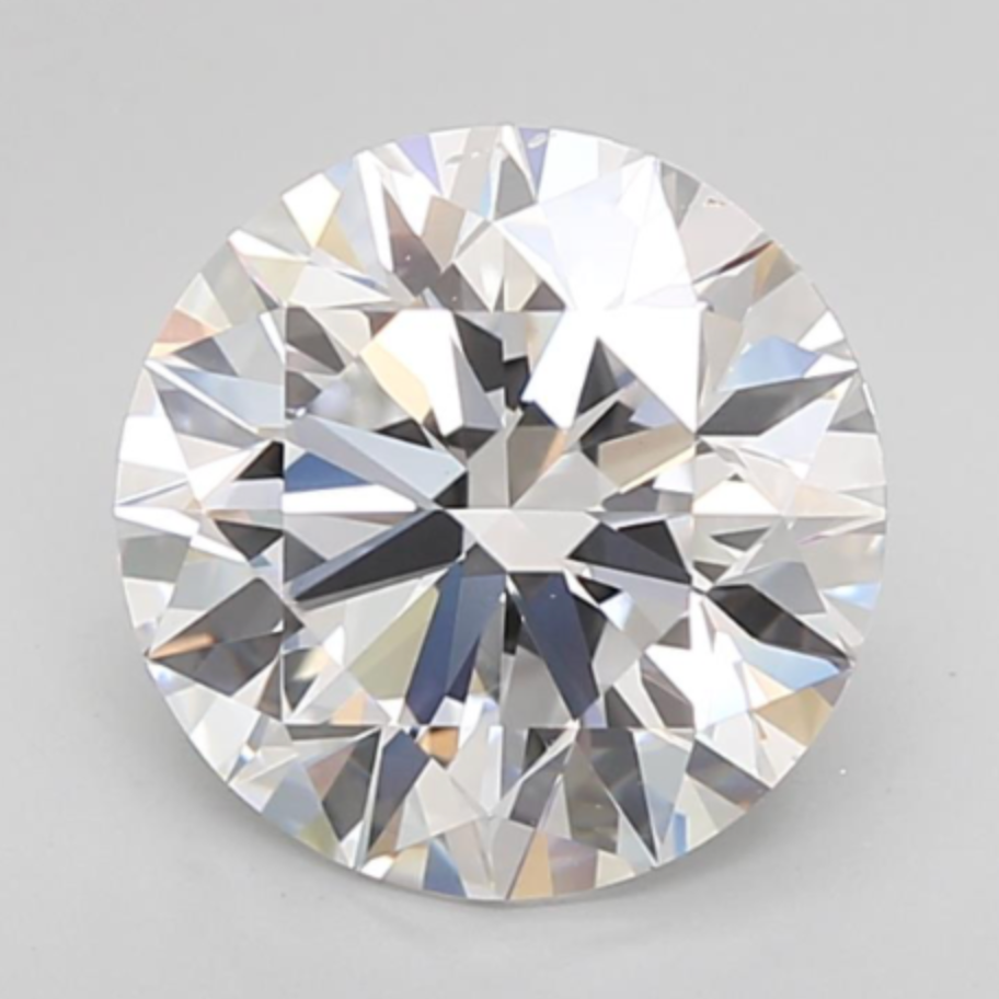 3.01 D VS2 Round Brillant Cut Diamond