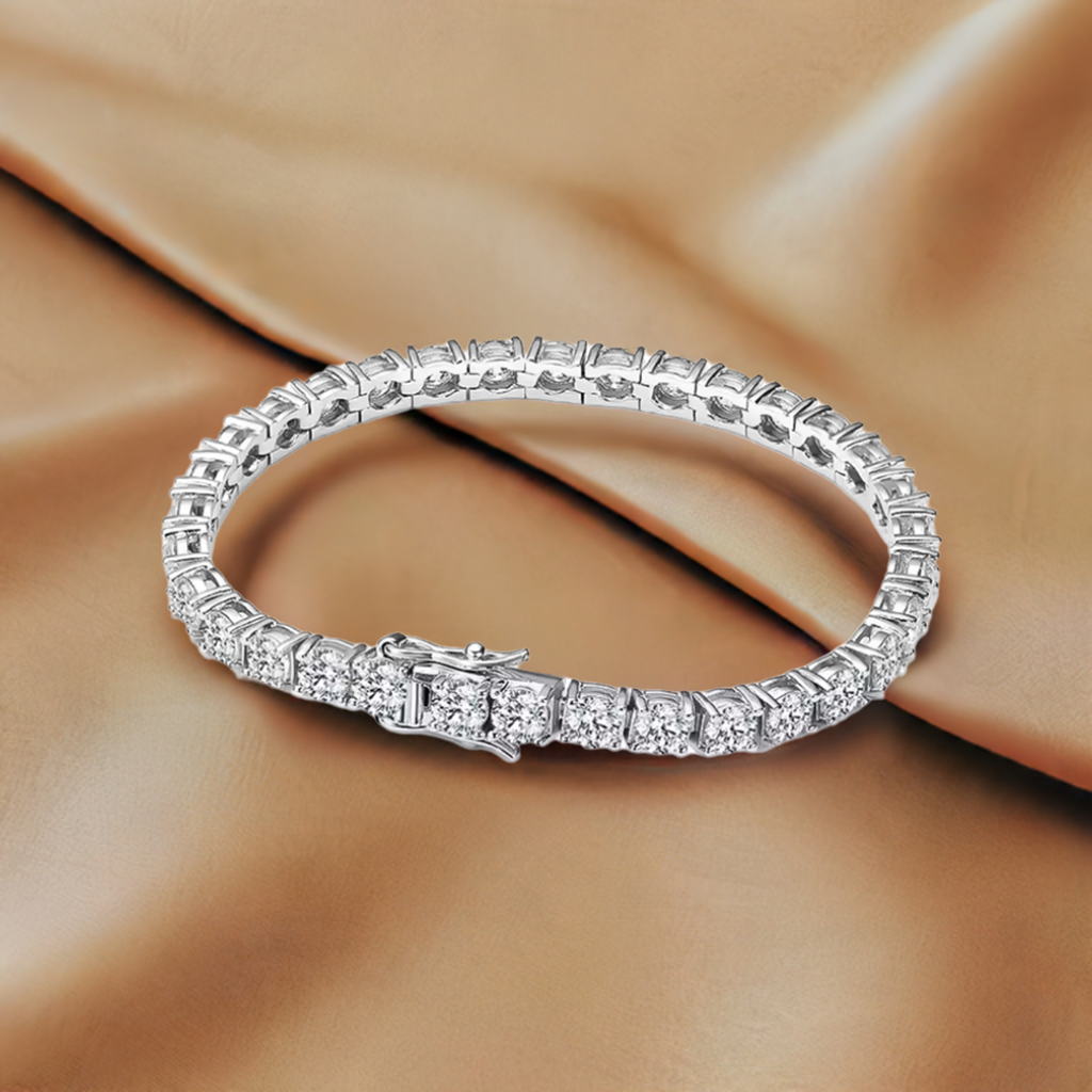 5-Carat Moissanite Tennis Bracelet
