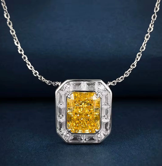 Golden Mirror Necklace