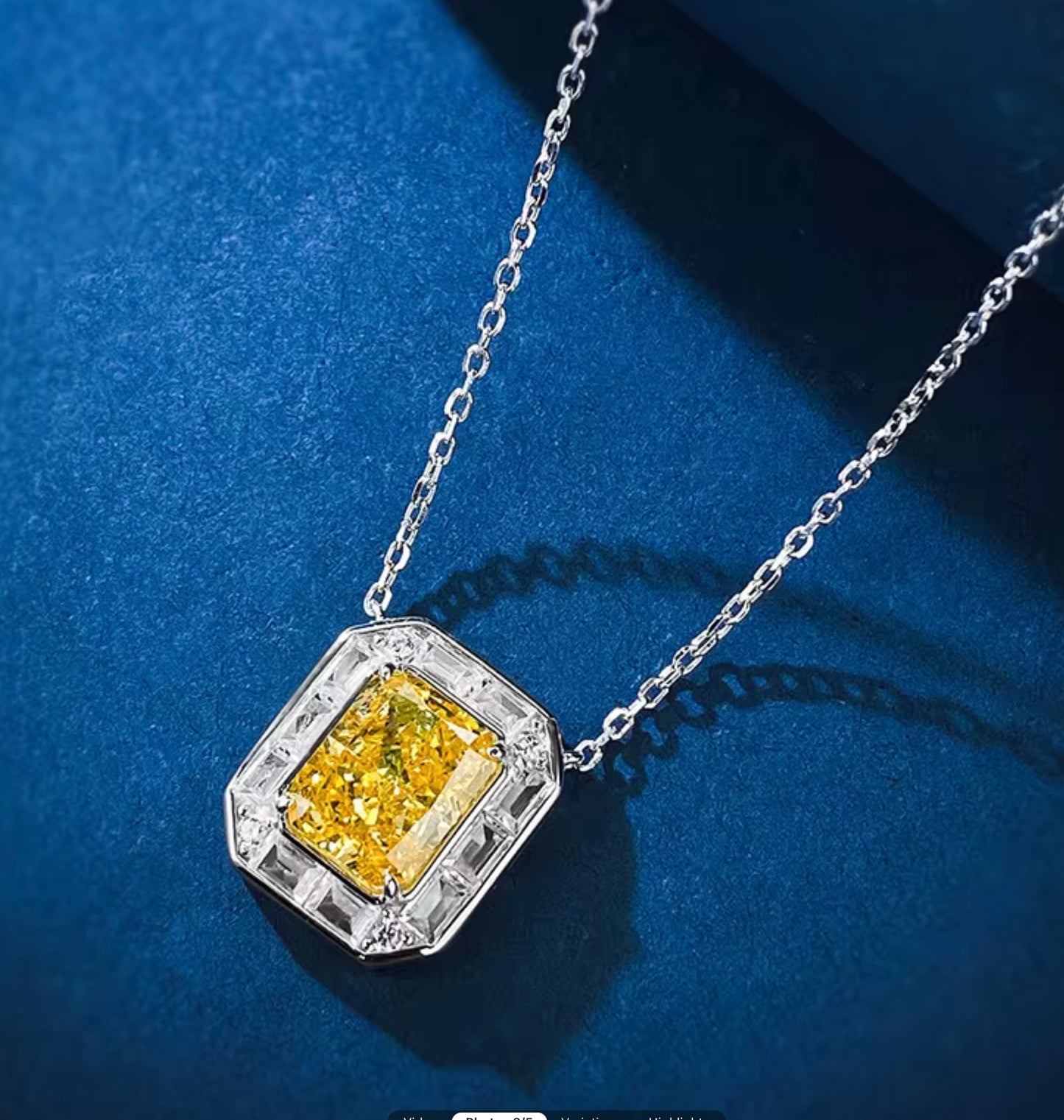 Golden Mirror Necklace