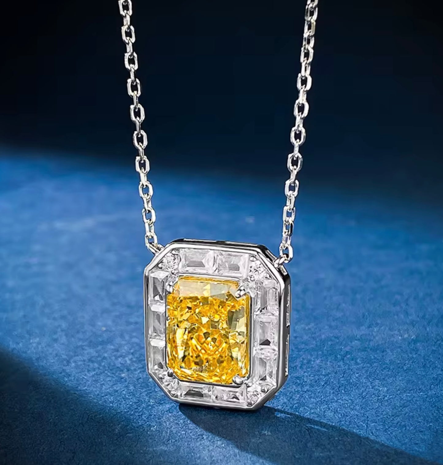 Golden Mirror Necklace