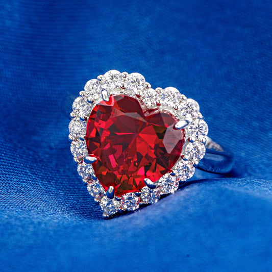 The Classic Red Heart Halo