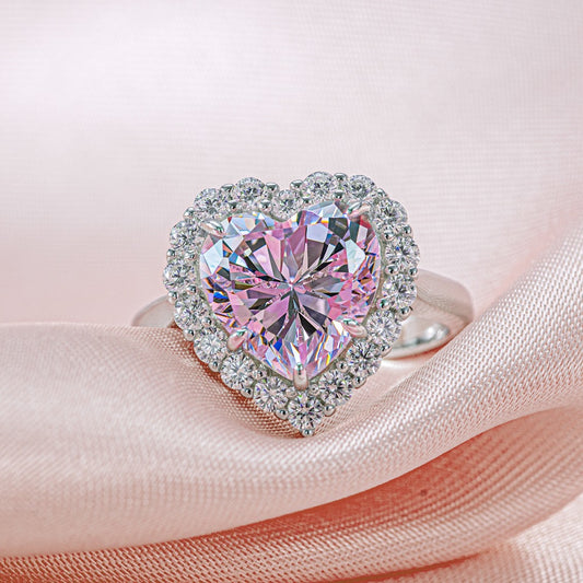 The Classic Pink Heart Halo