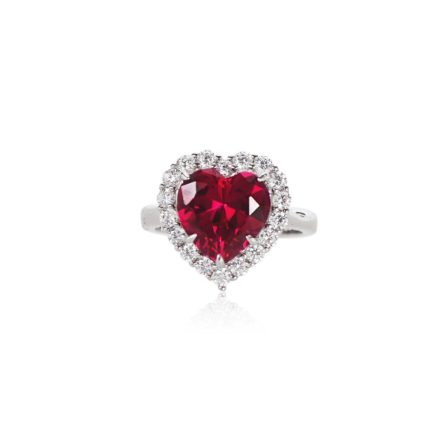 The Classic Red Heart Halo