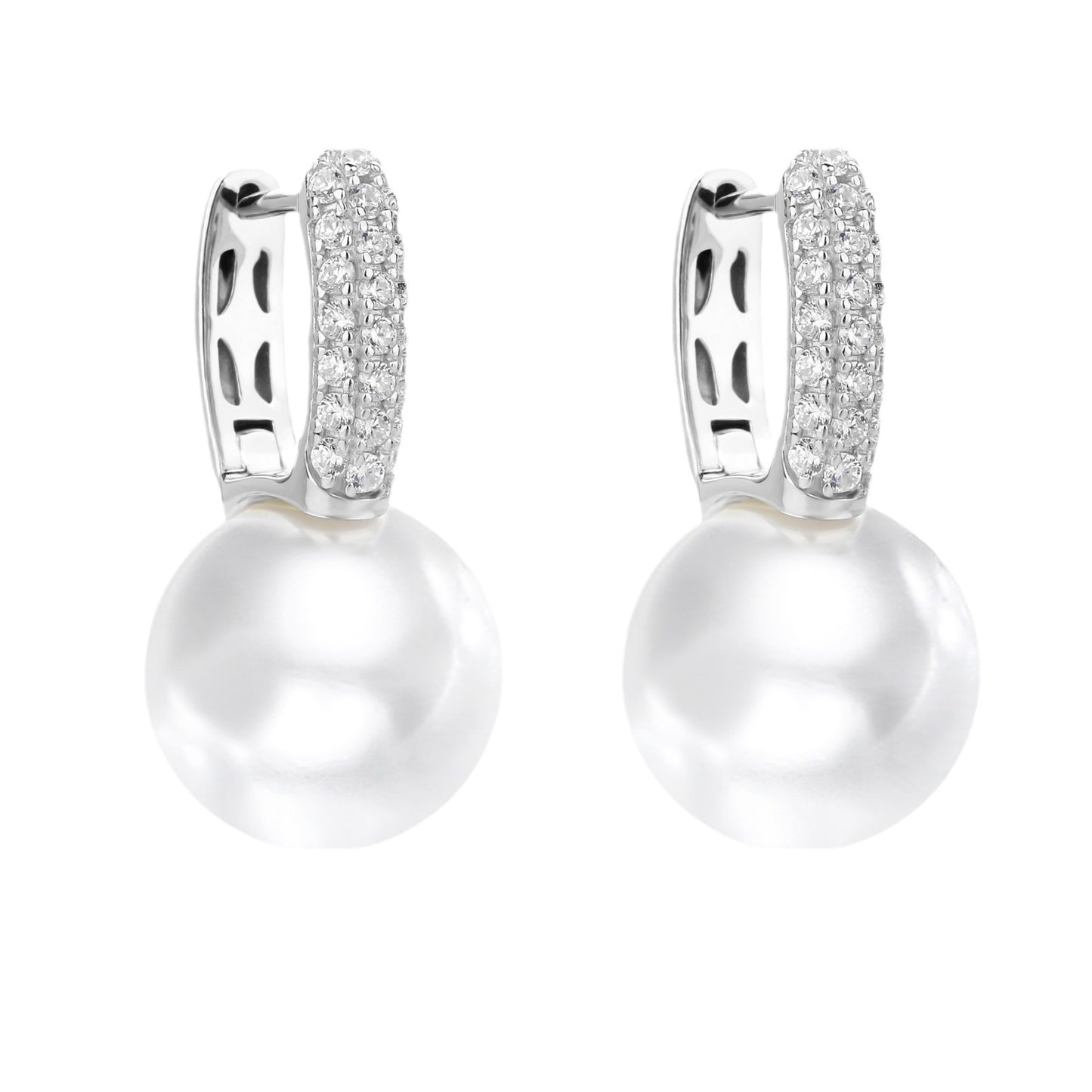 Diamond Pearl Huggies