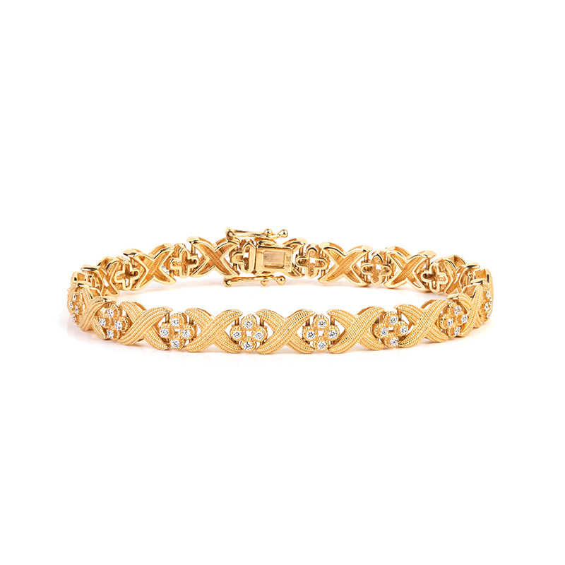 Criss-Cross Bracelet