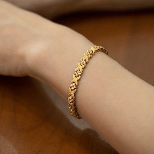 Criss-Cross Bracelet