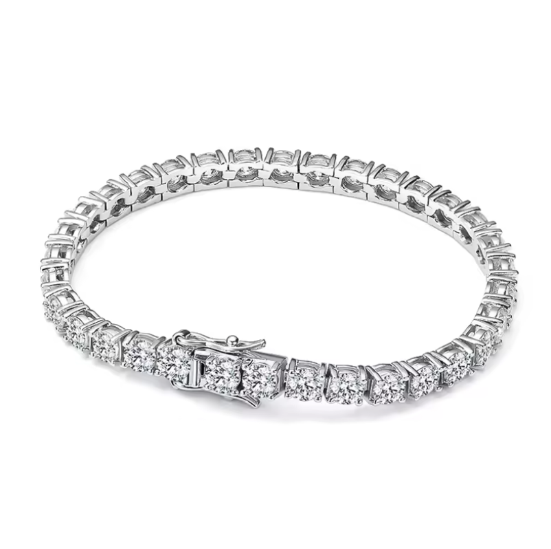 5-Carat Moissanite Tennis Bracelet