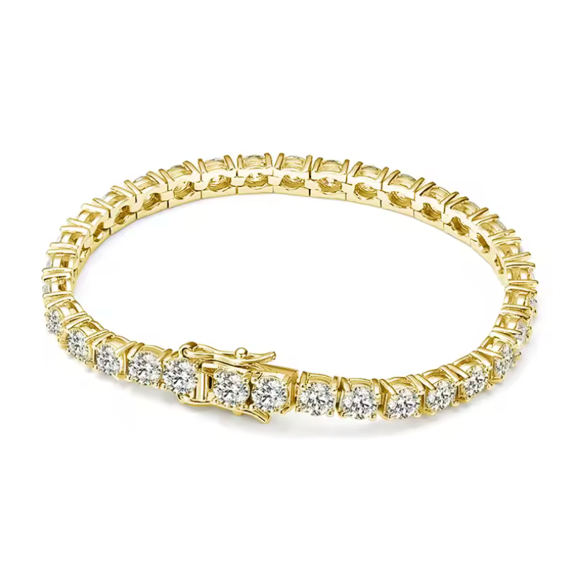 5-Carat Moissanite Tennis Bracelet