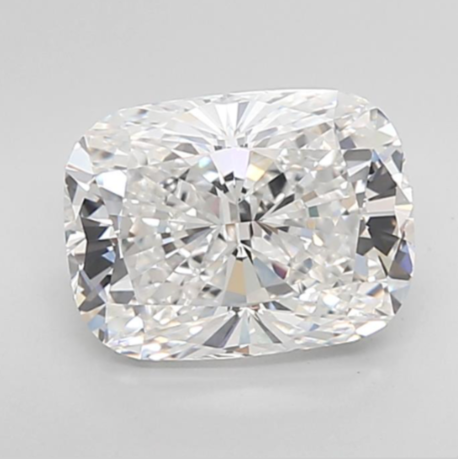 3.35 F VVS2 Elongated Cushion Cut Diamond