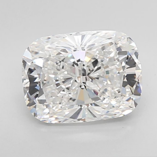3.35 F VVS2 Elongated Cushion Cut Diamond