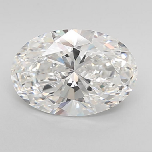 4.03 D VS1 Oval Cut Diamond