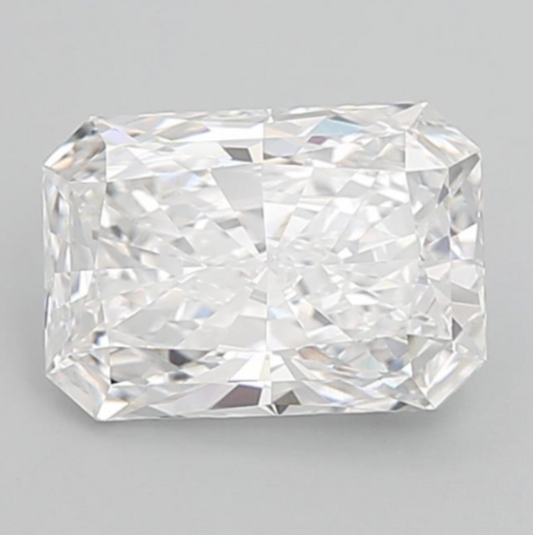 3.03 D VS1 Radiant Cut Diamond