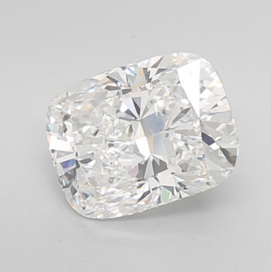 3.05 E VVS2 Elongated Cushion Cut Diamond