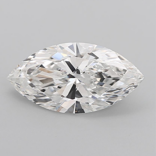 4.51 E VVS2 Marquise Cut Diamond