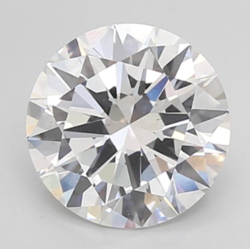 3.50 D VS2 Round Brillant Cut Diamond