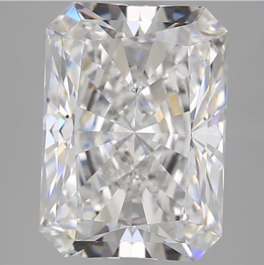 5.42 E VS1 Radiant Cut Diamond