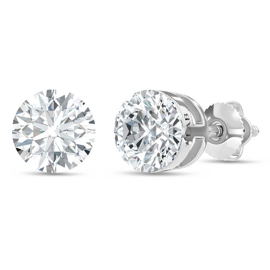 Floating Lab Grown Diamond Studs