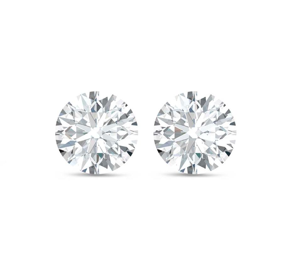 Floating Lab Grown Diamond Studs