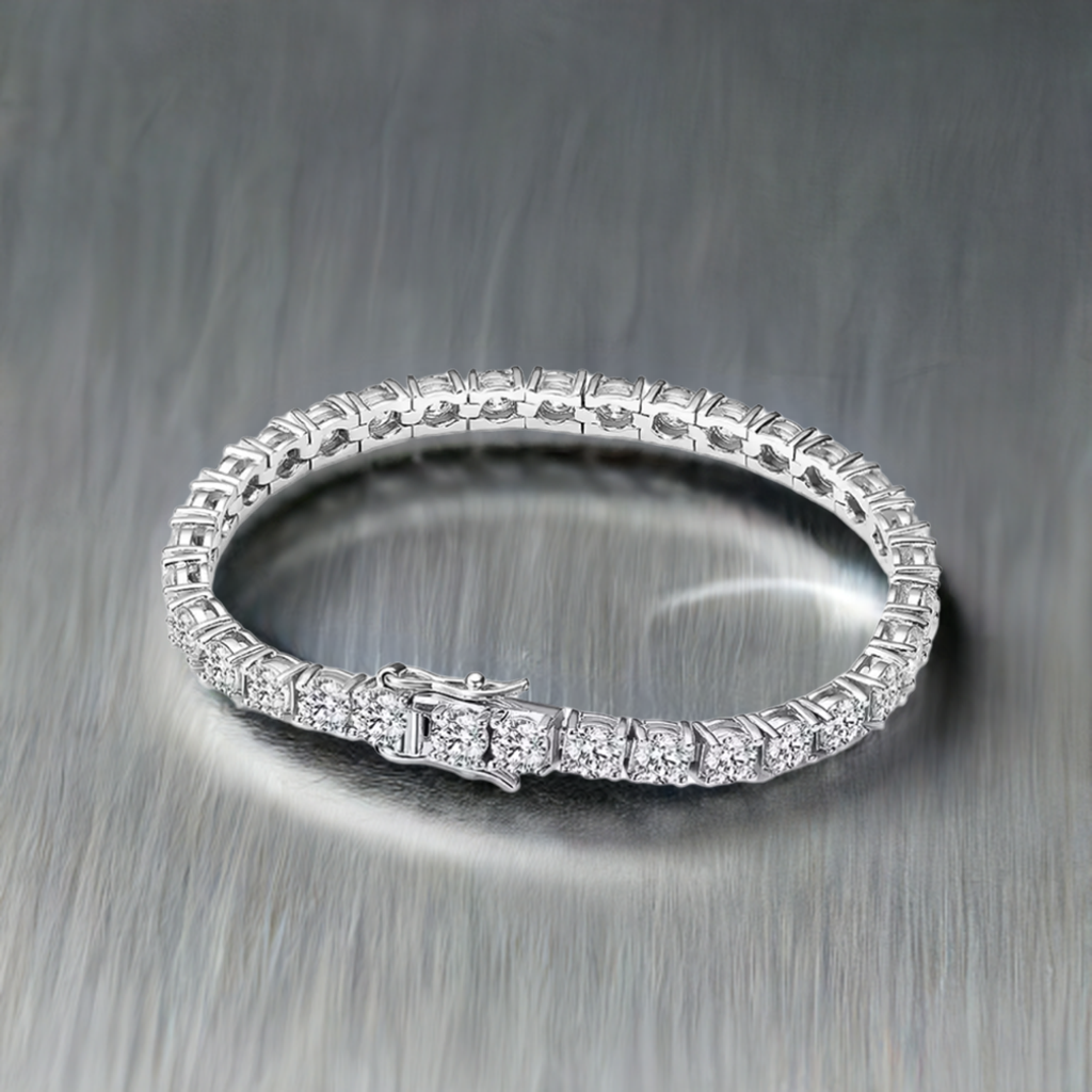 5-Carat Moissanite Tennis Bracelet
