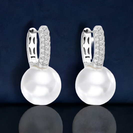Diamond Pearl Huggies