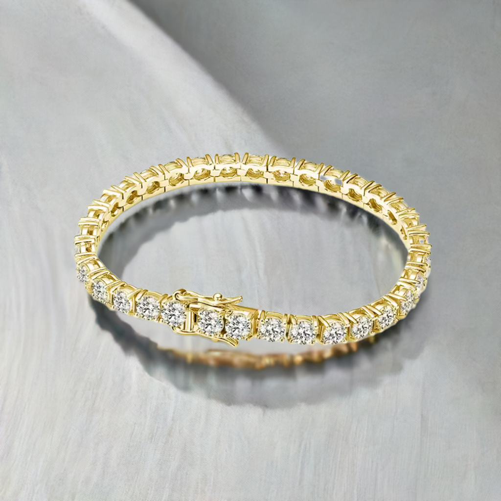 5-Carat Moissanite Tennis Bracelet