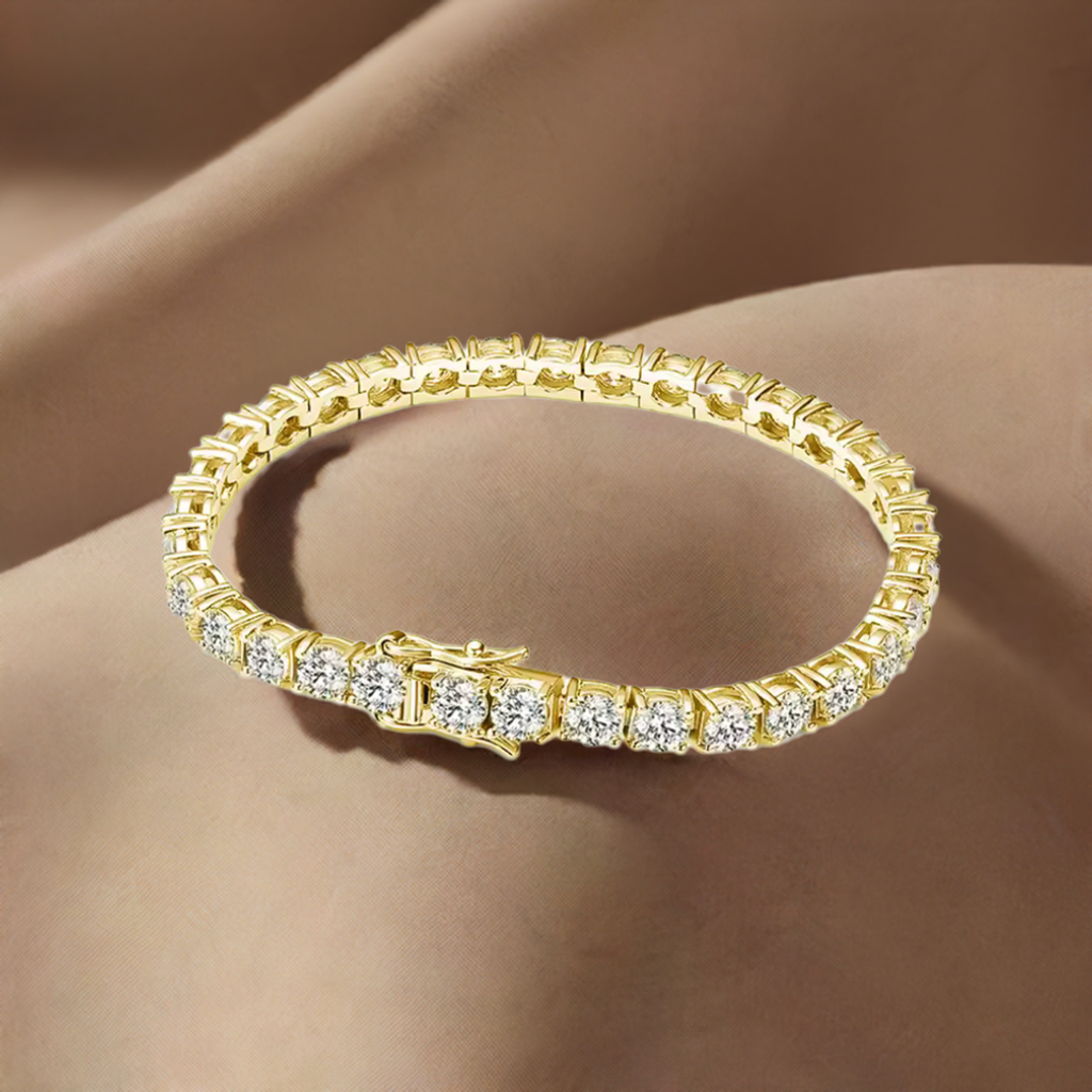 5-Carat Moissanite Tennis Bracelet
